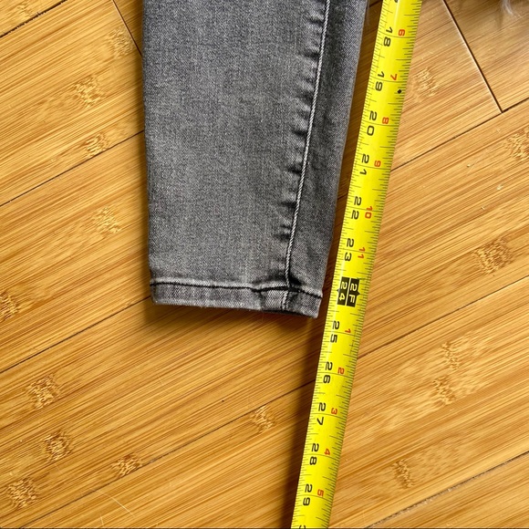 - Everlane Smokey Grey High Rise Skinny Ankle Jeans - Picture 6 of 9